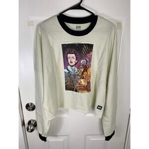 Disney Star Wars The Force Is With Us Spirit Jersey Shirt Size L Rey Ahsoka